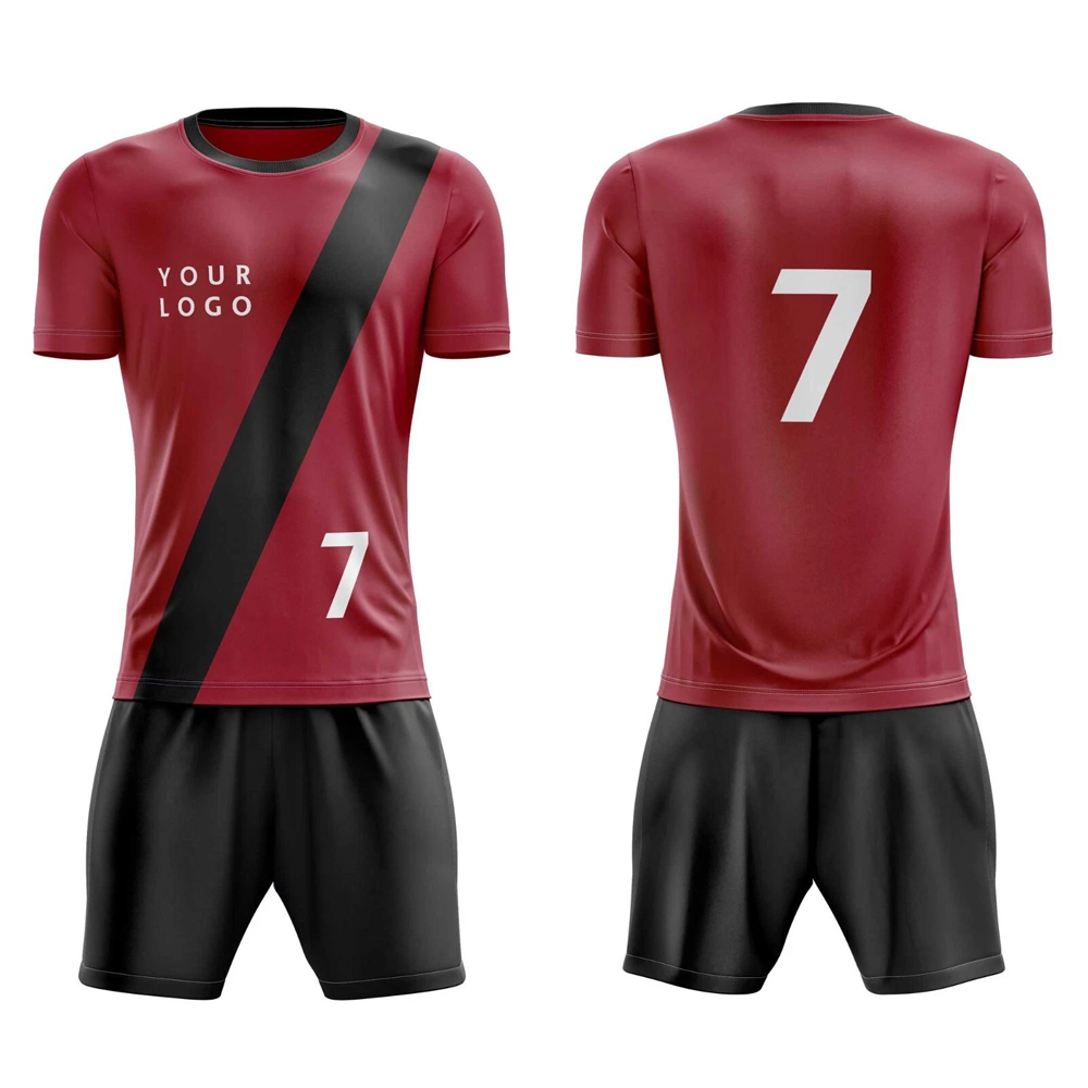 Custom Woven Patch Soccer Jersey & Shorts Sets
